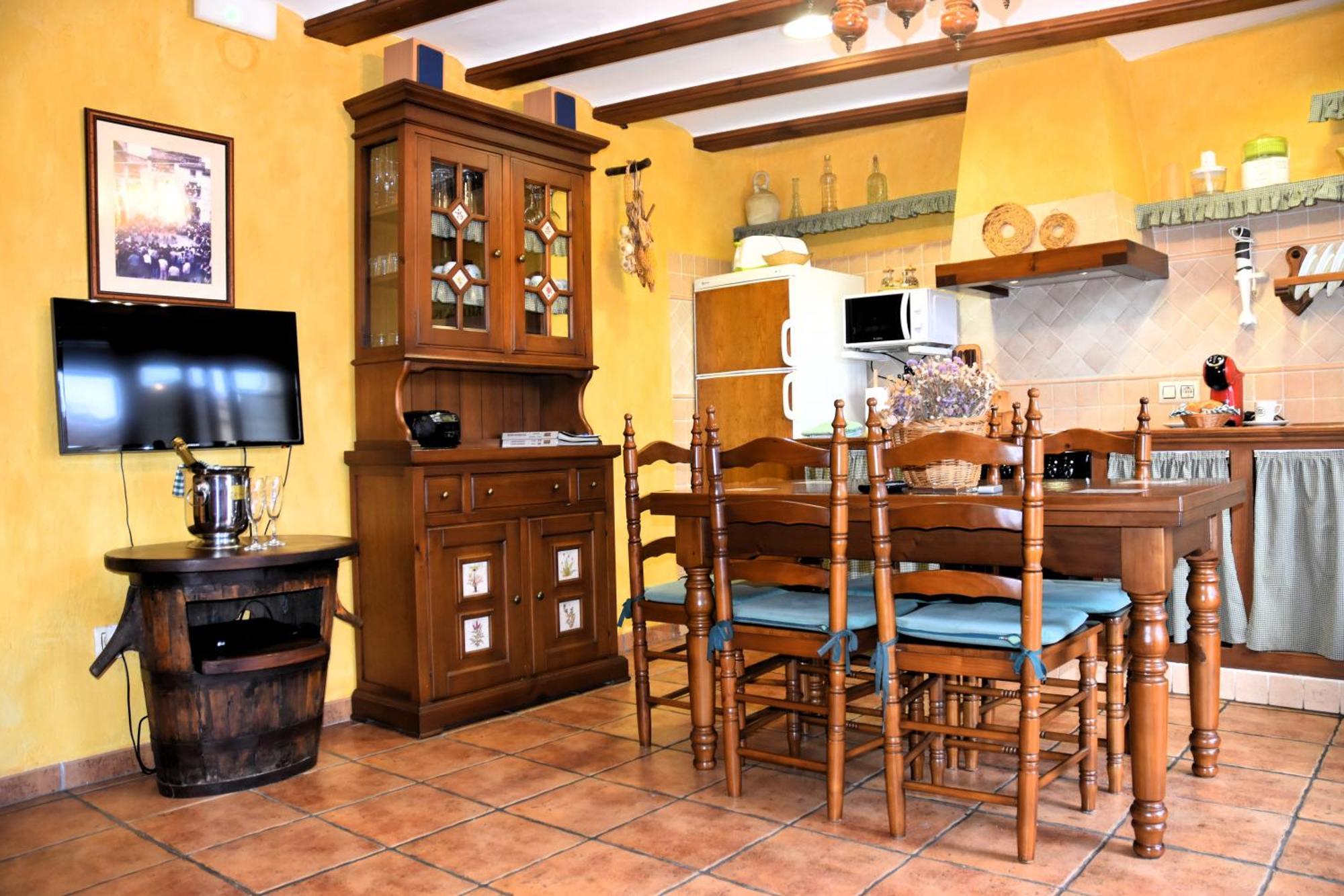 Casa Rural Nuri De Rei A Y B Todolella エクステリア 写真